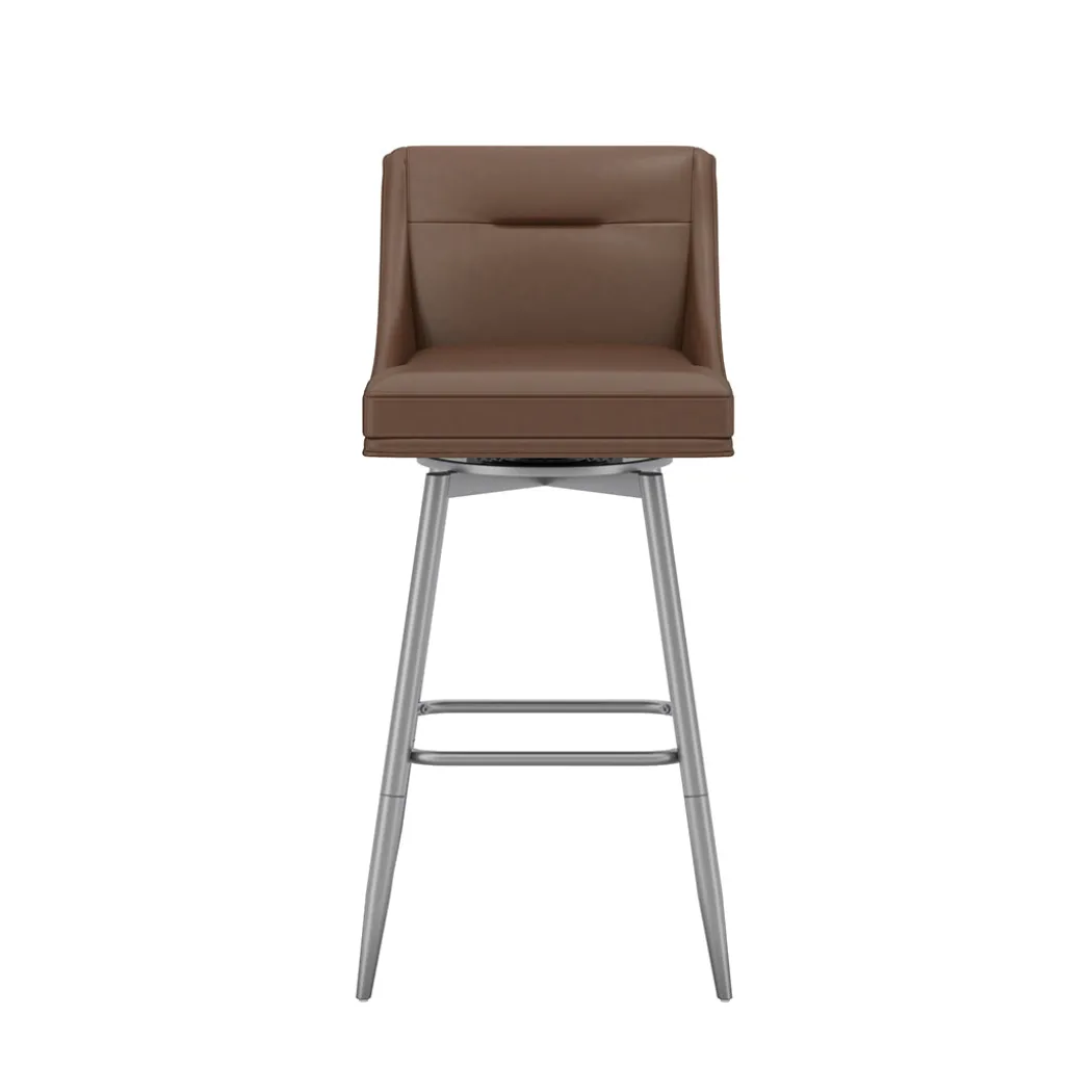 Tapered Bar Stool - Brown