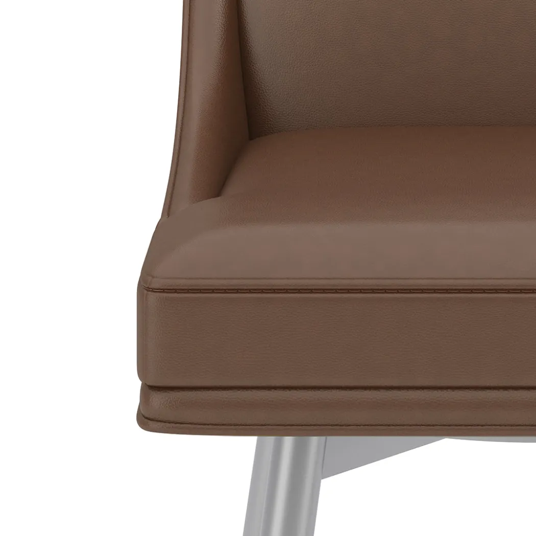 Tapered Bar Stool - Brown