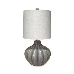 Textured Ceramic Table Lamp