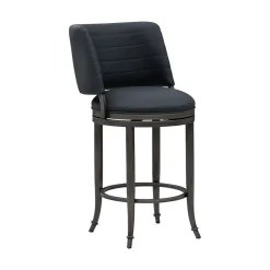 Torres Upholstered Swivel Counter Stool