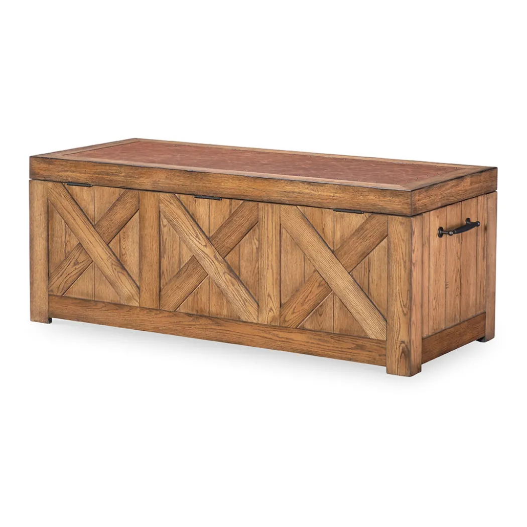 Vintage Market Captains Trunk Cocktail Table