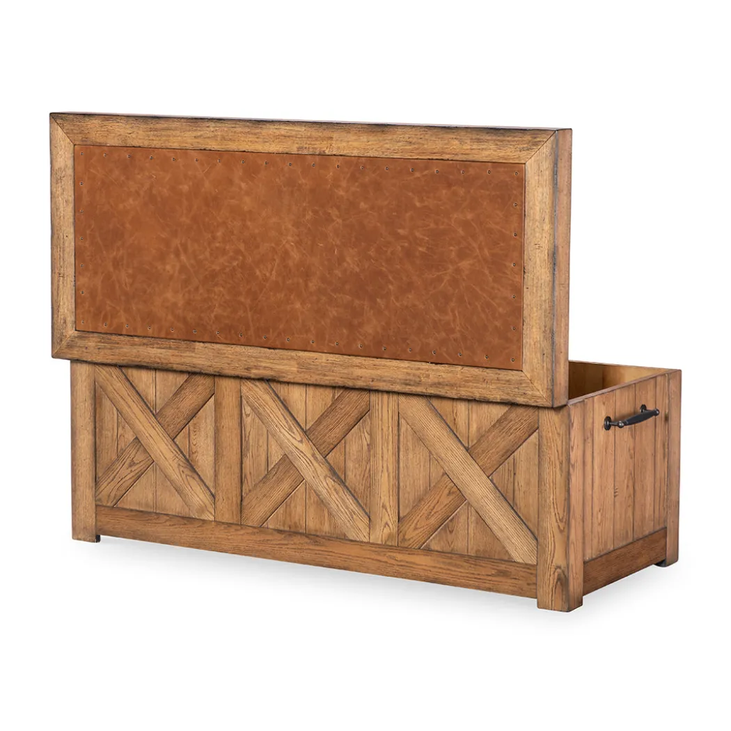 Vintage Market Captains Trunk Cocktail Table
