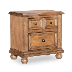 Vintage Market Nightstand - Brown