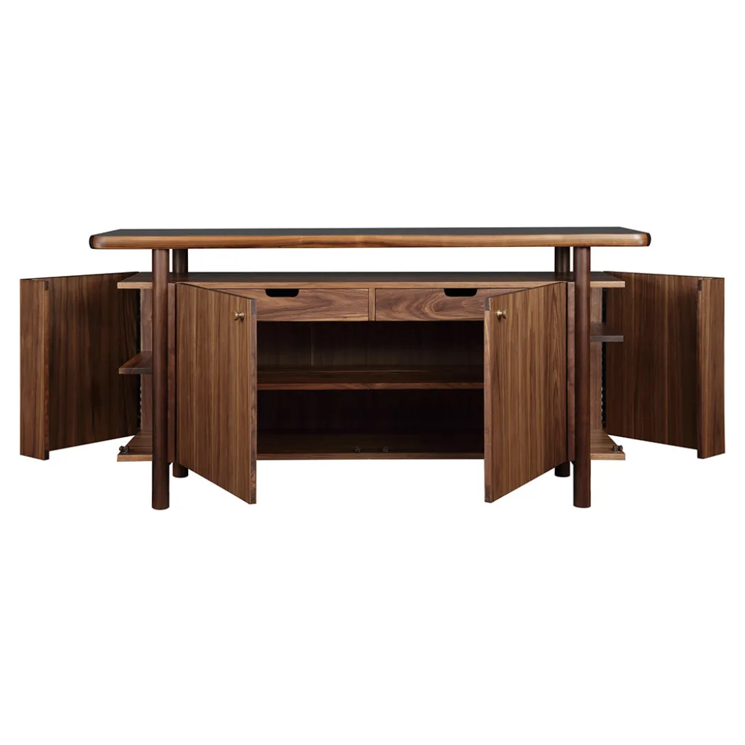 Walnut Grove Credenza - Stone Top