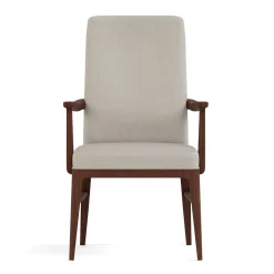 Walnut Grove Tall Leather Arm Chair