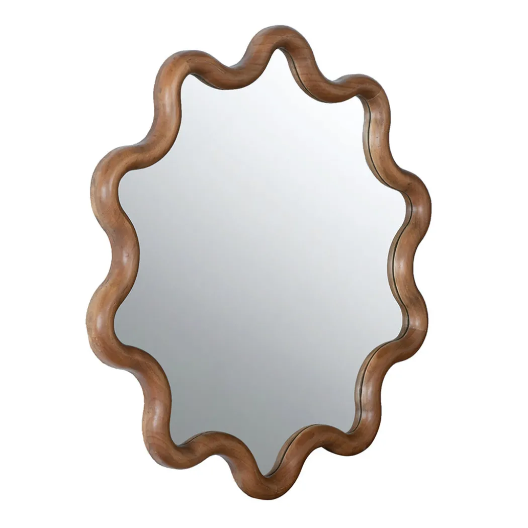 Wooden Wall Mirror