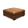 Wyoming Leather Ottoman