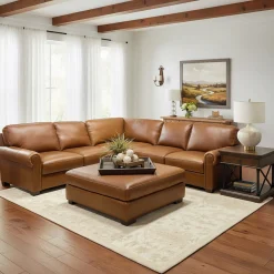 Wyoming Leather Sectional