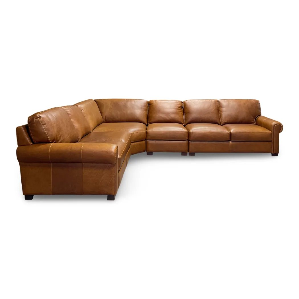 Wyoming Leather Sectional II