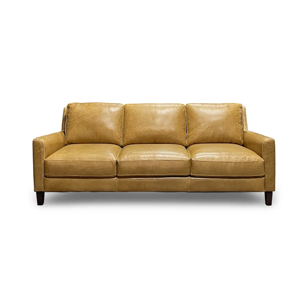 York Leather Sofa
