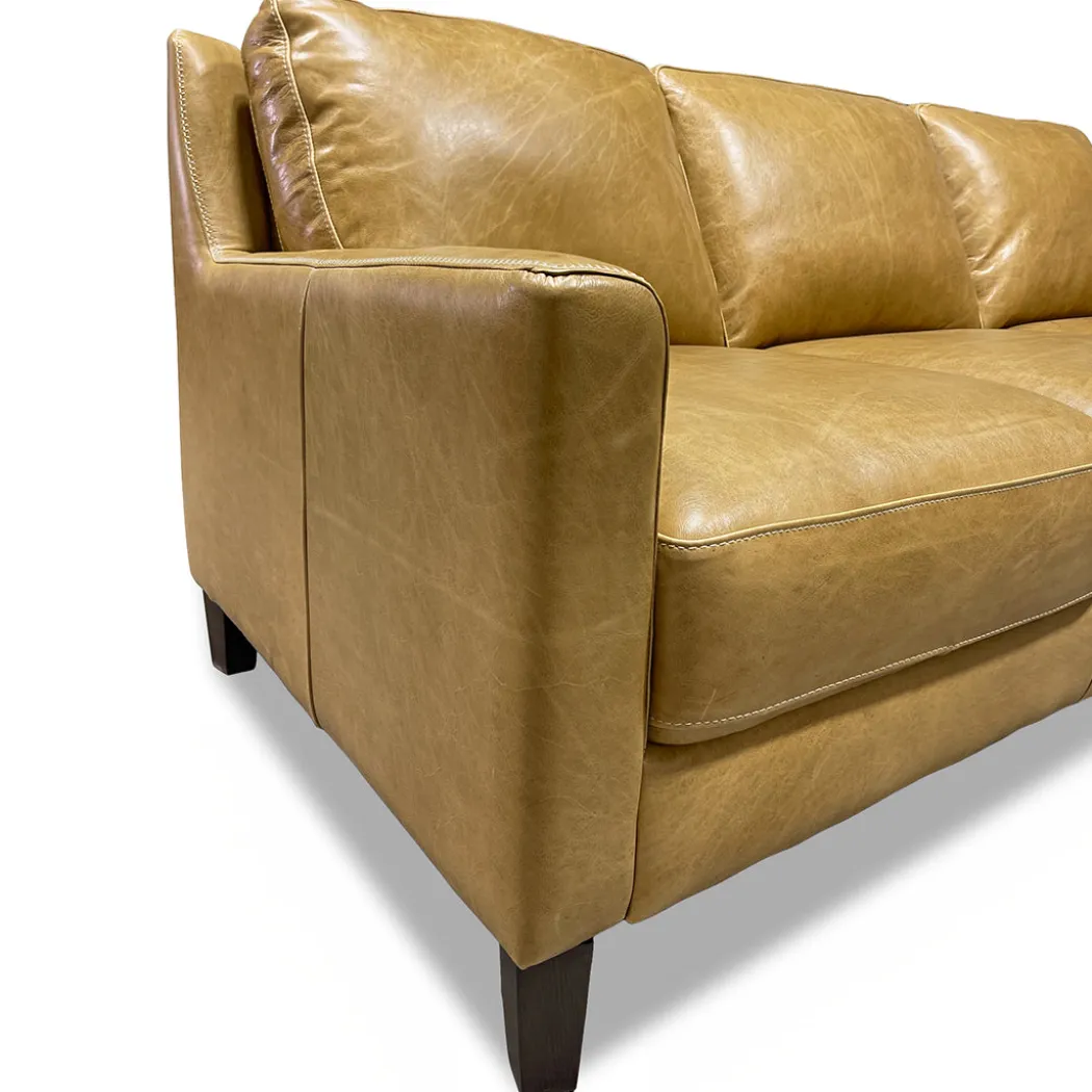 York Leather Sofa