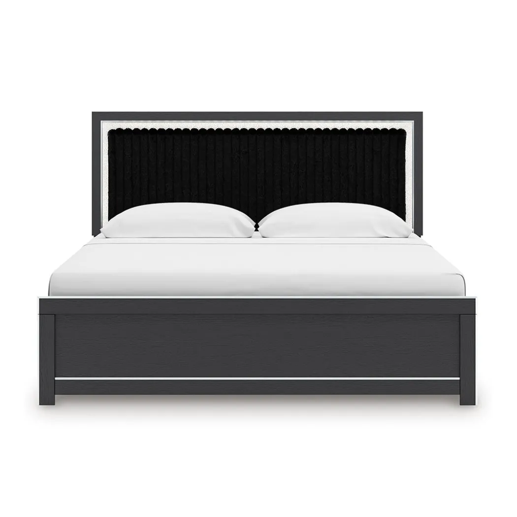 Zuraleus Upholstered Panel Bed